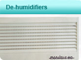 De-humidifiers