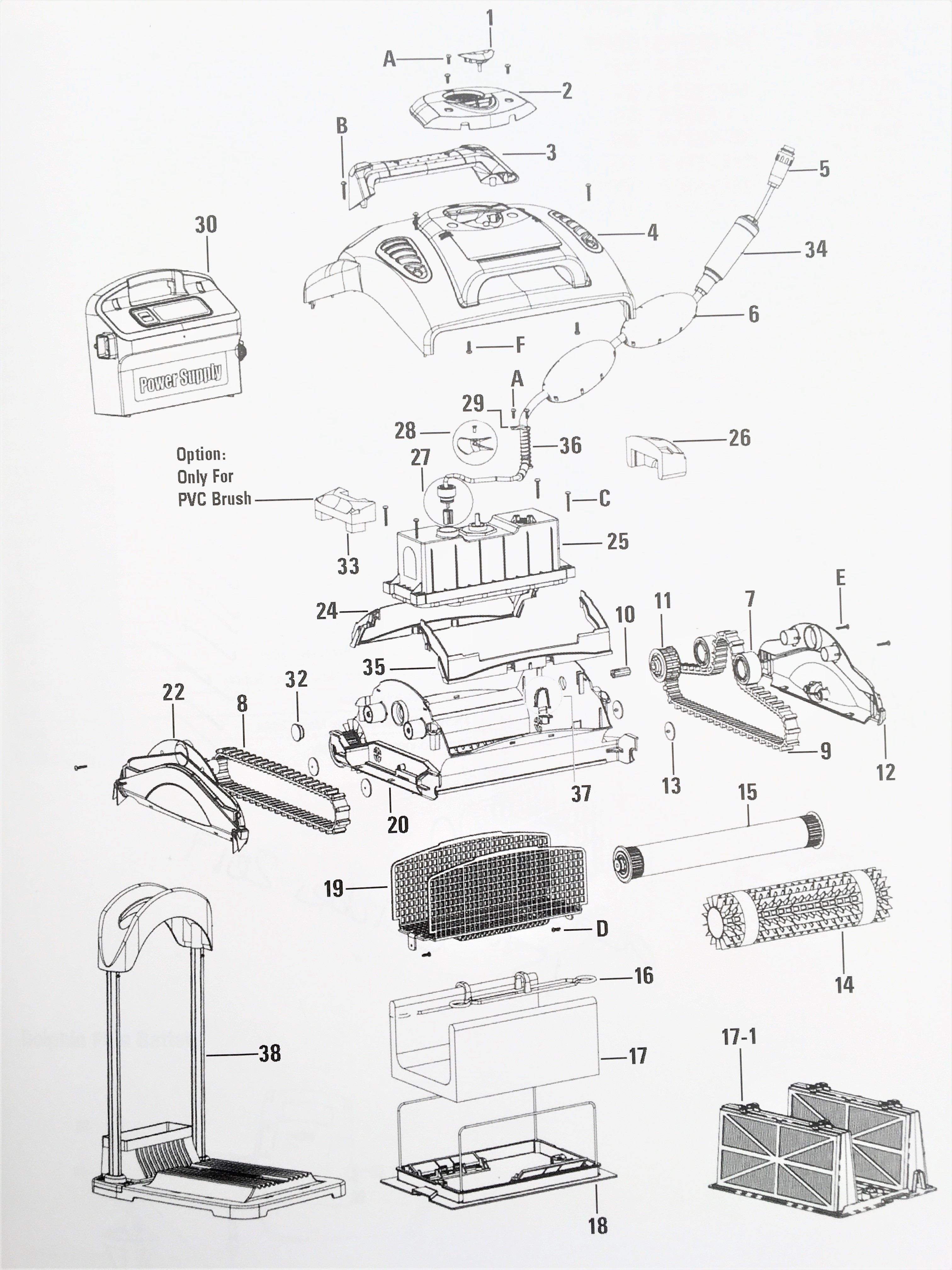 Dolphin M200 Parts