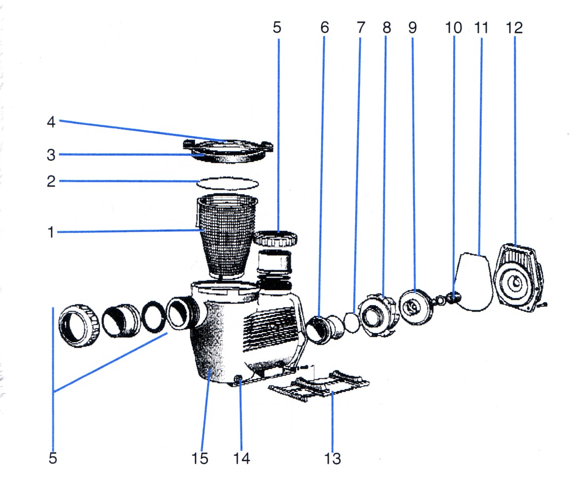 Pacific Hydrostar Pump Parts List