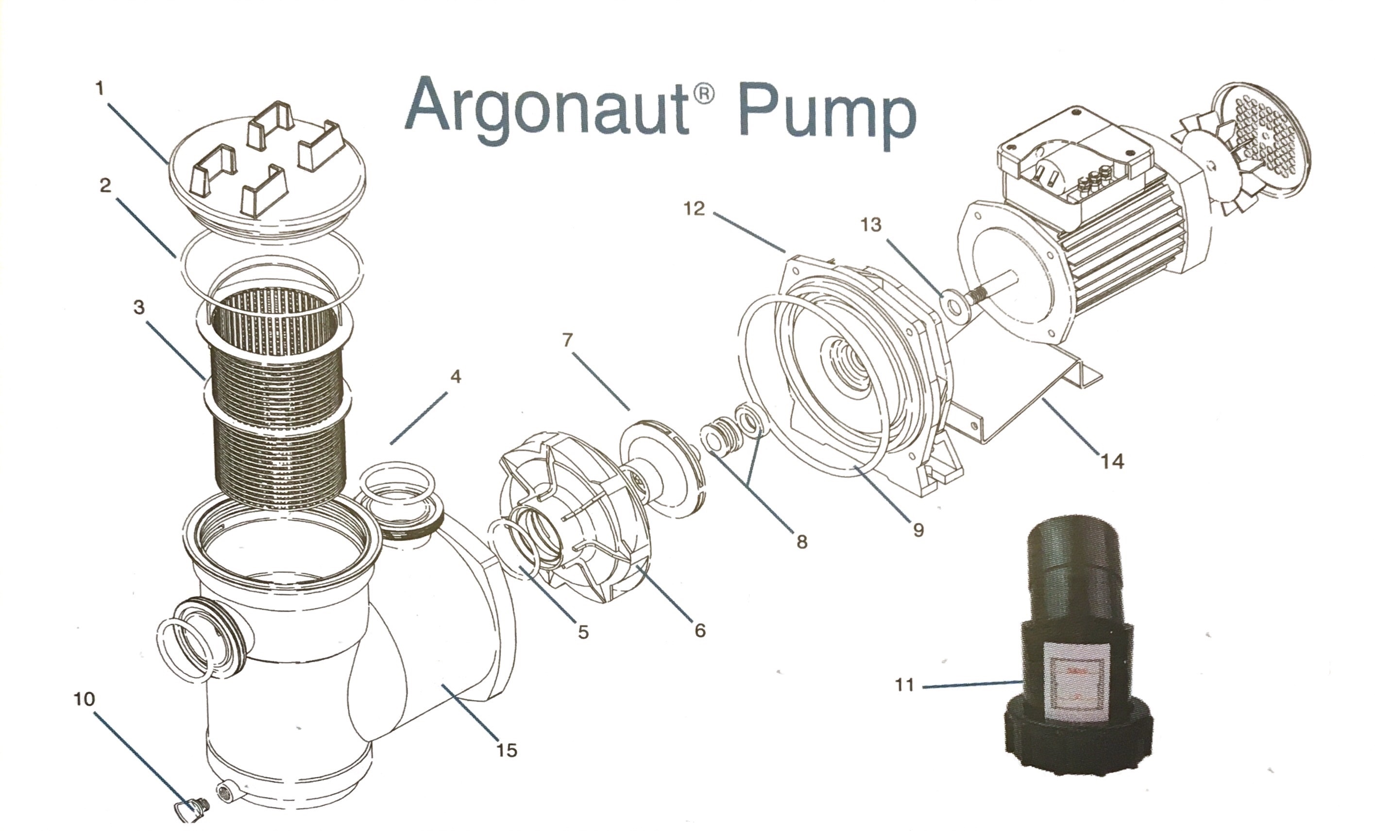 Argonaut Pump Spares LI