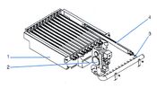 Jandy LX Burner tray gas valve
