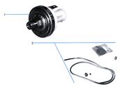 Jandy LX parts Pressure switch and Syphon loop