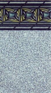 Metal Diamond Pattened Beaded 48" and 52" Swimming Pool Liners