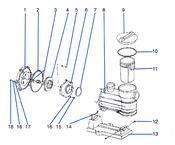 Sta Rite Dyna Glas Spare parts breakdown