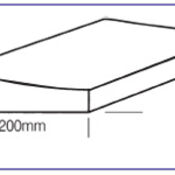 9 inch bullnose coping
