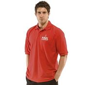 Pool Attendant Red Polo