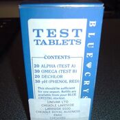  Blue Crystal Test Tablets