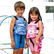 Pink Front & Back Buoyancy Aid