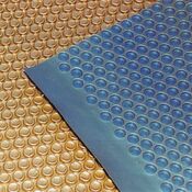 Swimming pool Solar Cover with Gold underside - 500 micron thickness