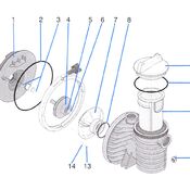 Sta-rite 5p4r parts breakdown
