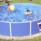 Round Steel Wall Mountfield 12' x 36" Splasher pool