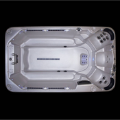 Mardi Gras swimspa with led lights