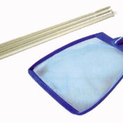 leaf skimmer 3 section 55" pole for splasher pools