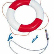 Lifebuoy and life hook
