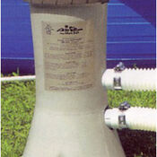 Free Standing Cartridge Filter Pump for 12' and 15' Swimming Pools