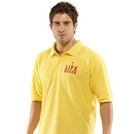 Lifeguard Yellow Polo
