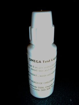 Blue Crystal Omega Test Liquid