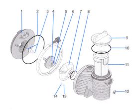 Sta-rite 5p4r parts breakdown