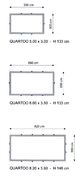 Gardi Quartoo Wooden Swimming Pool Dimesions