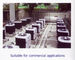 Swimming pool heat pumps in-line for commercial application