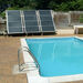 Suncell panels on small in ground pool