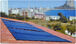 Suncell panels installed on roof top, Calpe, Spain