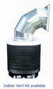 heat pump venting kit for indoor installation
