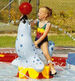 Seal with hand pump