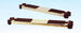 swimming pool ladder - stainless steel treads