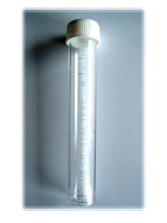 Blue Crystal Test Tube B - Omega