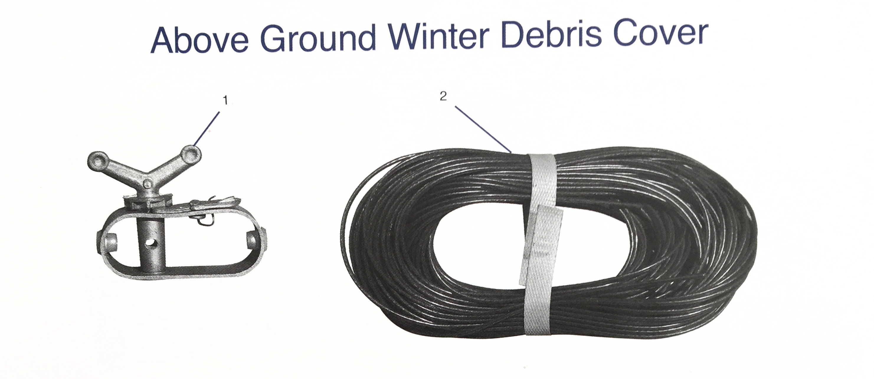 Above Ground Winter Debris Cover