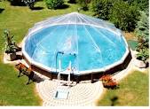 Fabrico dome round above ground pools