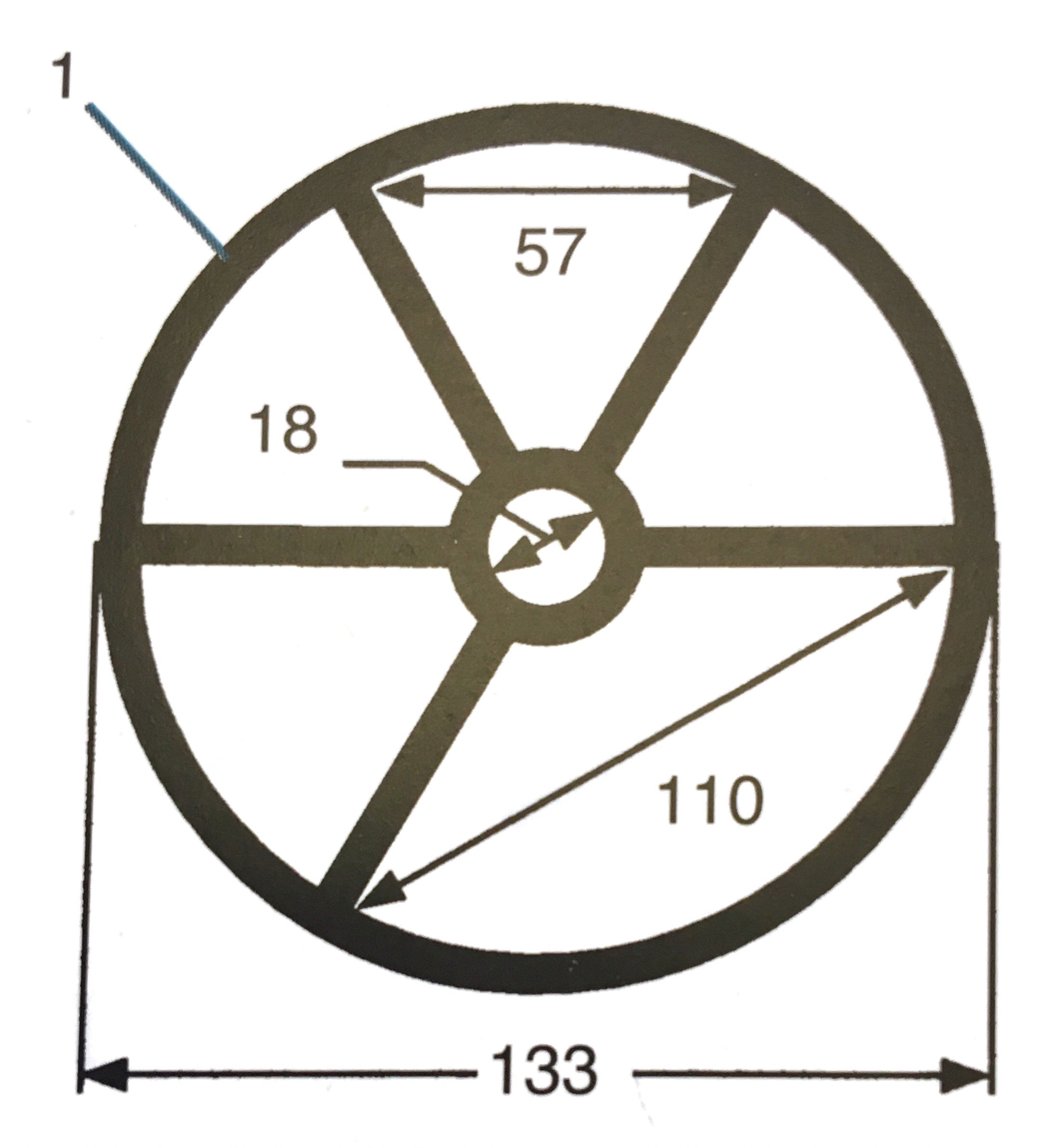 Tagelus/Triton/Azur/Ongar 1.5" 1 Tagelus/Triton/Azur/Ongar 1.5"