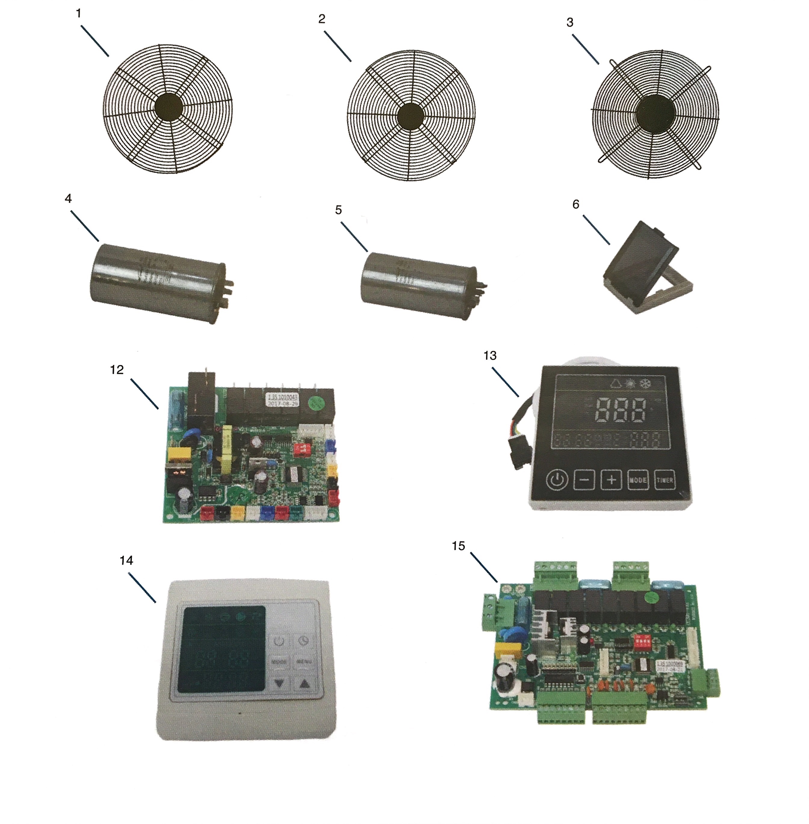 PLastica HeatSeeker heat Pump Parts Diagram