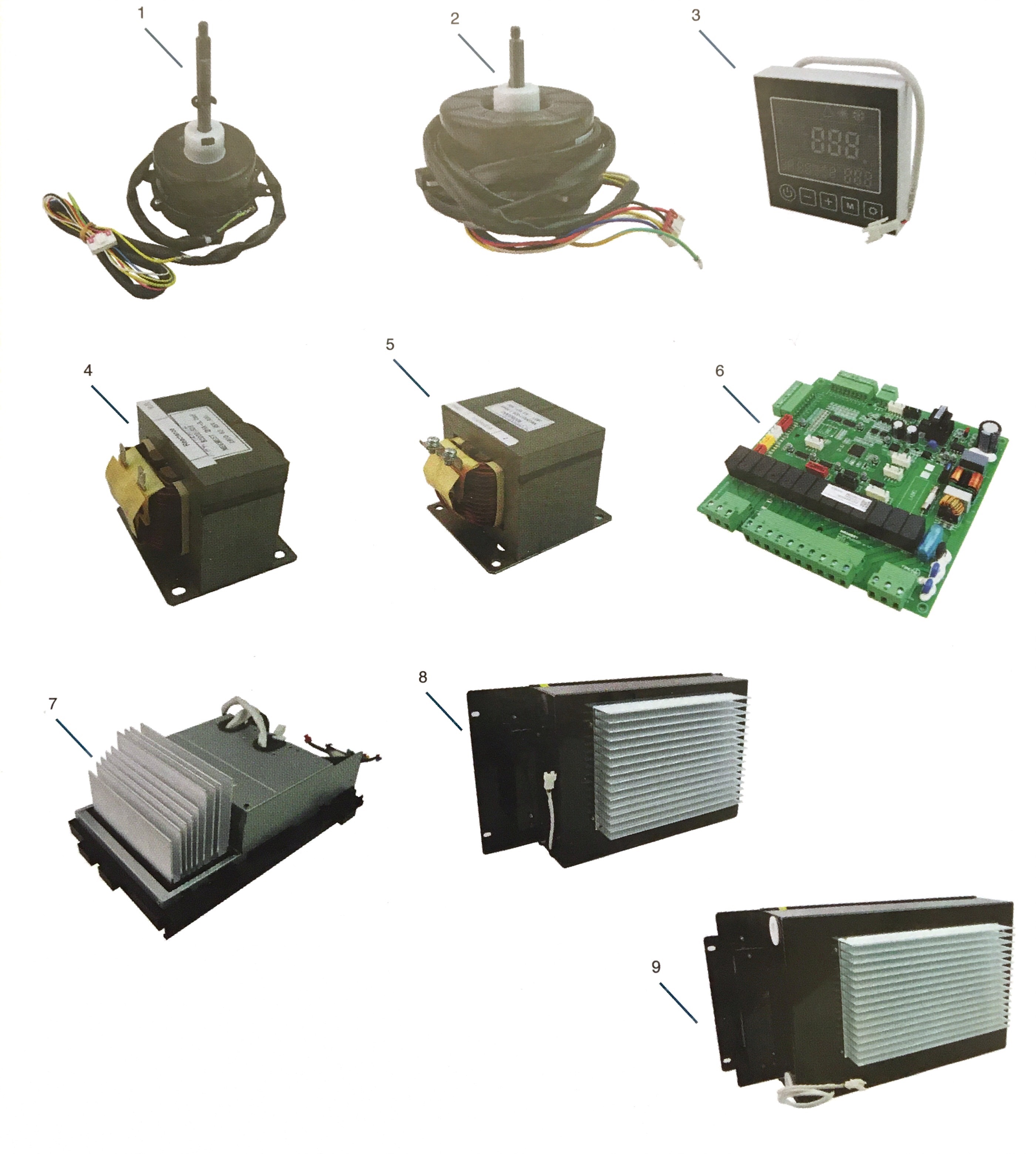 PLastica Inverter Heat Pump Parts Diagram