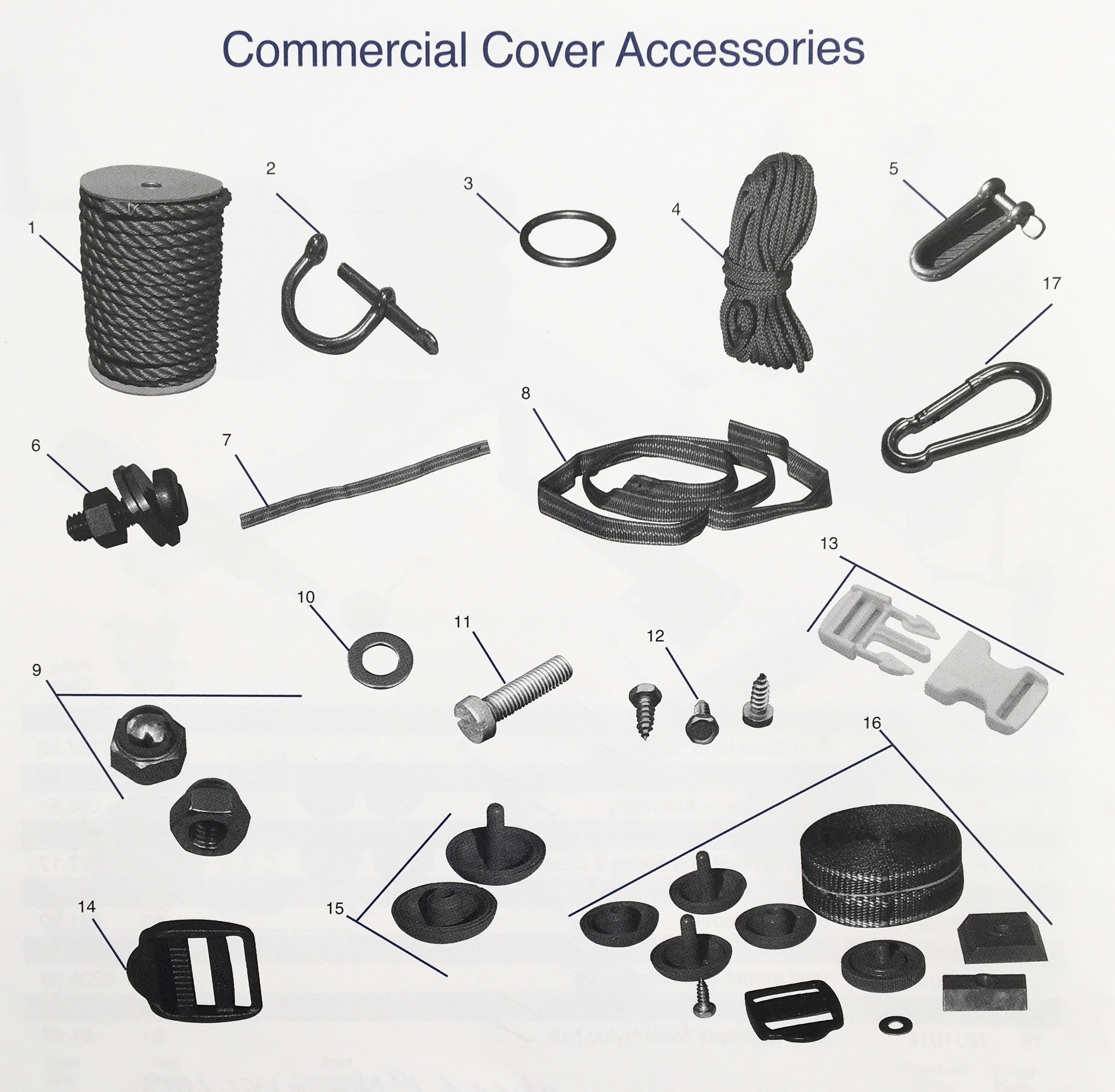 Commercial Cover Accessories