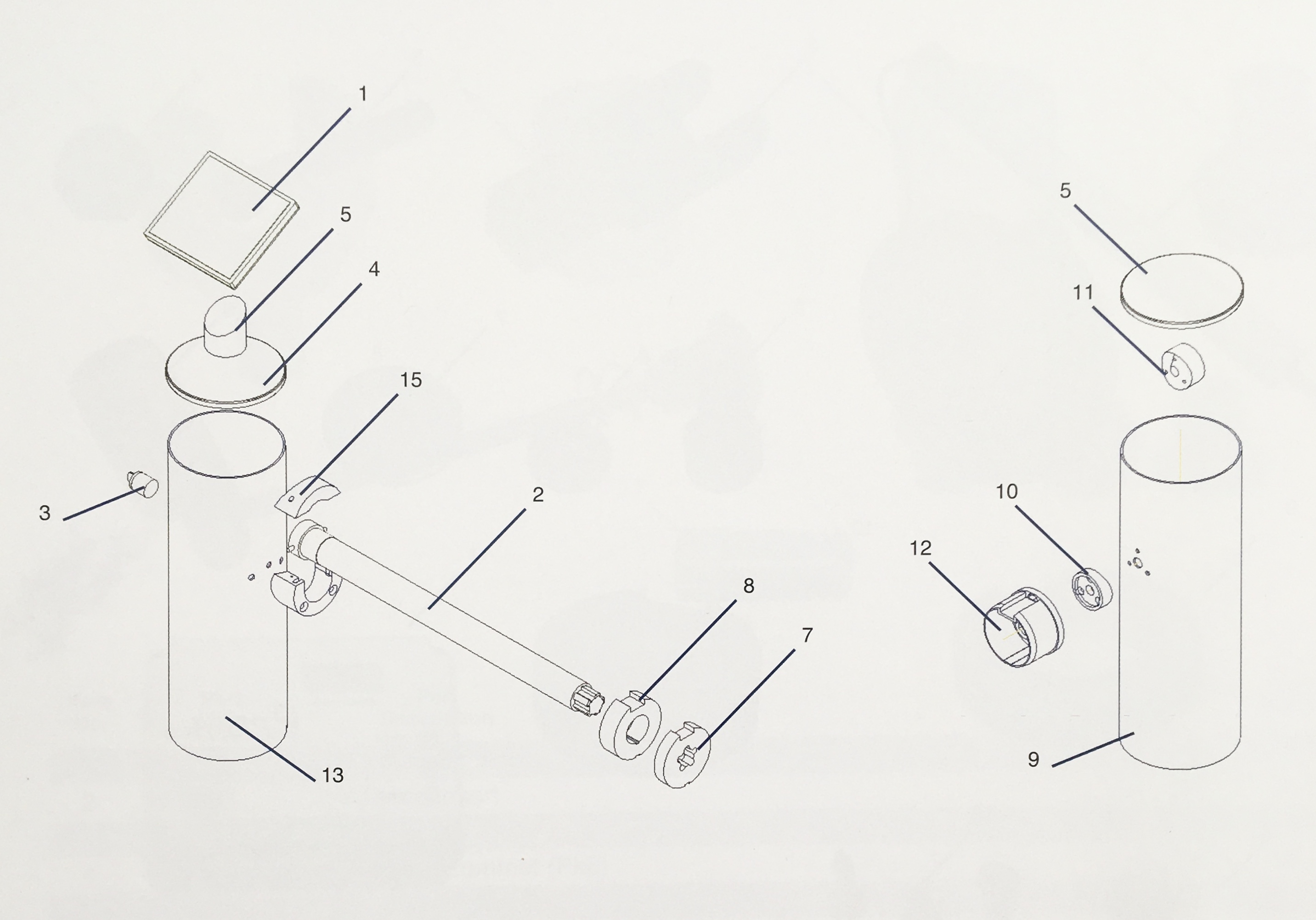 Helios Solar Reel System Parts