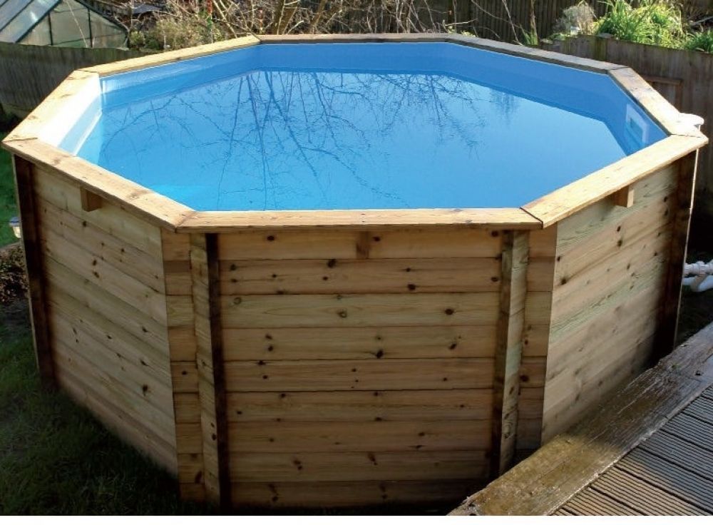 Wooden fun pool