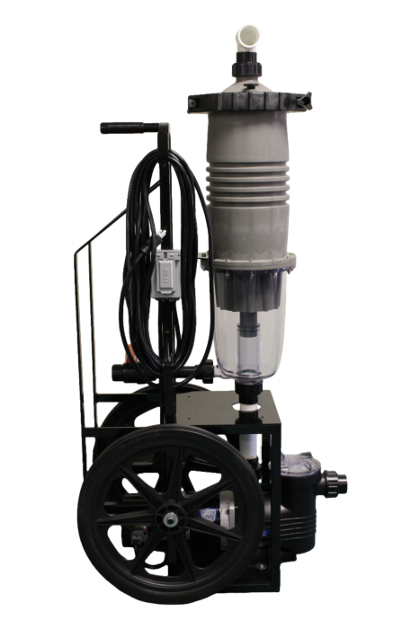 Commercial ultra vac filtration cart