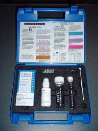 Blue Crystal test kit