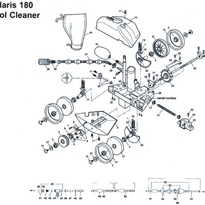 Polaris 180 pool cleaner parts