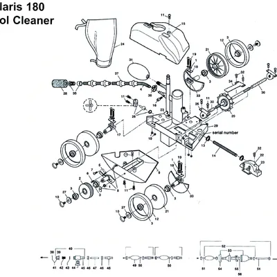 Polaris 180 pool cleaner parts