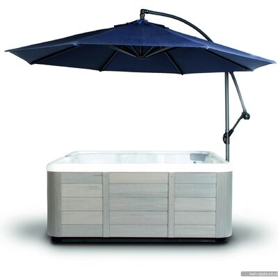 Spa side umbrella   navy