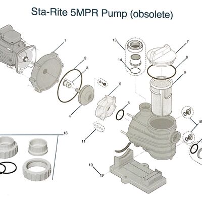 Sta Rite 5MPR Pump Diagram