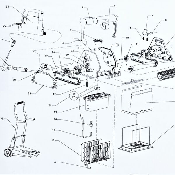 Dolphin Cleaner Parts