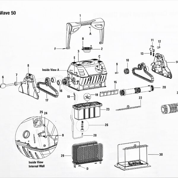 Dolphin Cleaner Parts