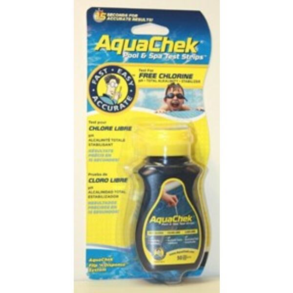 Yellow Aquachek Test strips (50 strips)