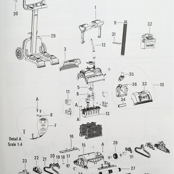 Dolphin Cleaner Parts