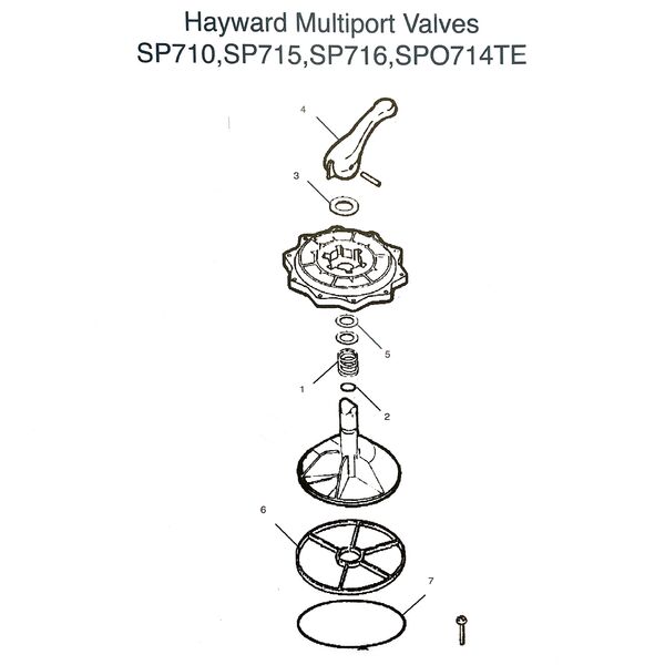 Hayward Multiport Valve Parts