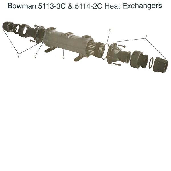Bowman 5113   5114 Heat Exchanger Parts